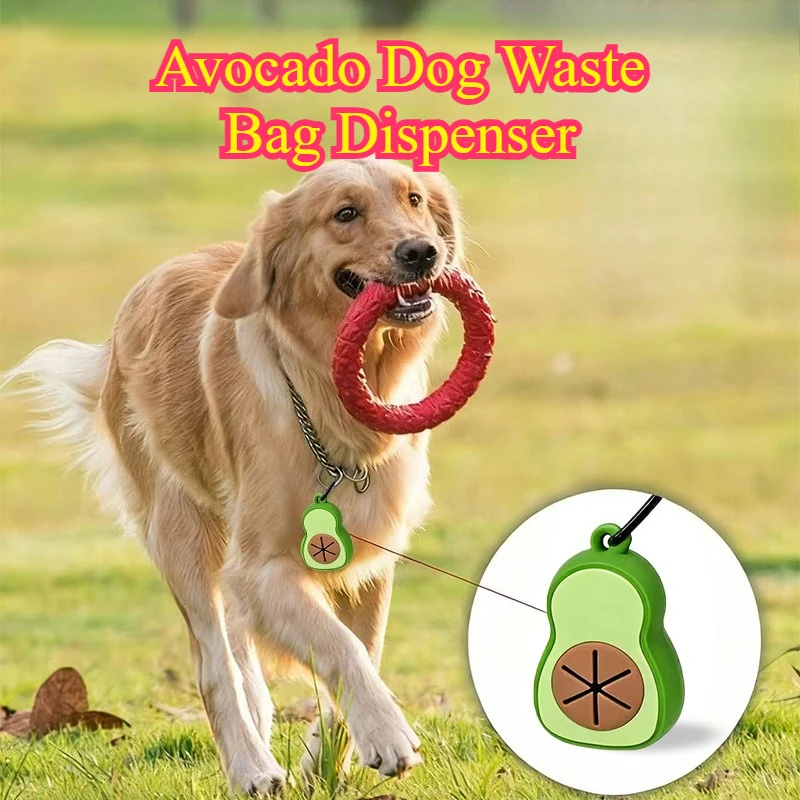 Poop Bag Dispenser - 1* Avocado Dog Poop Bag Dispenser,