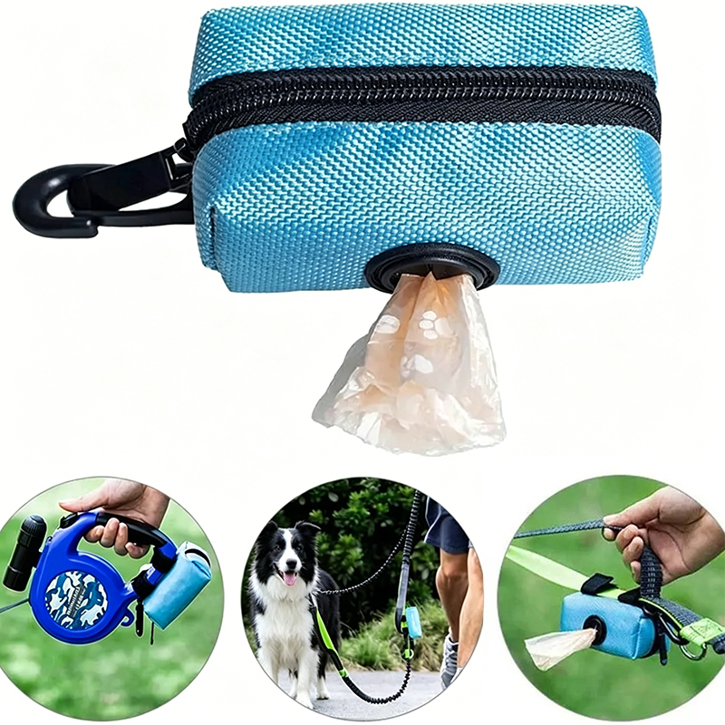 Poop Bag Dispenser - New Dog Poops Bags Holder Pet