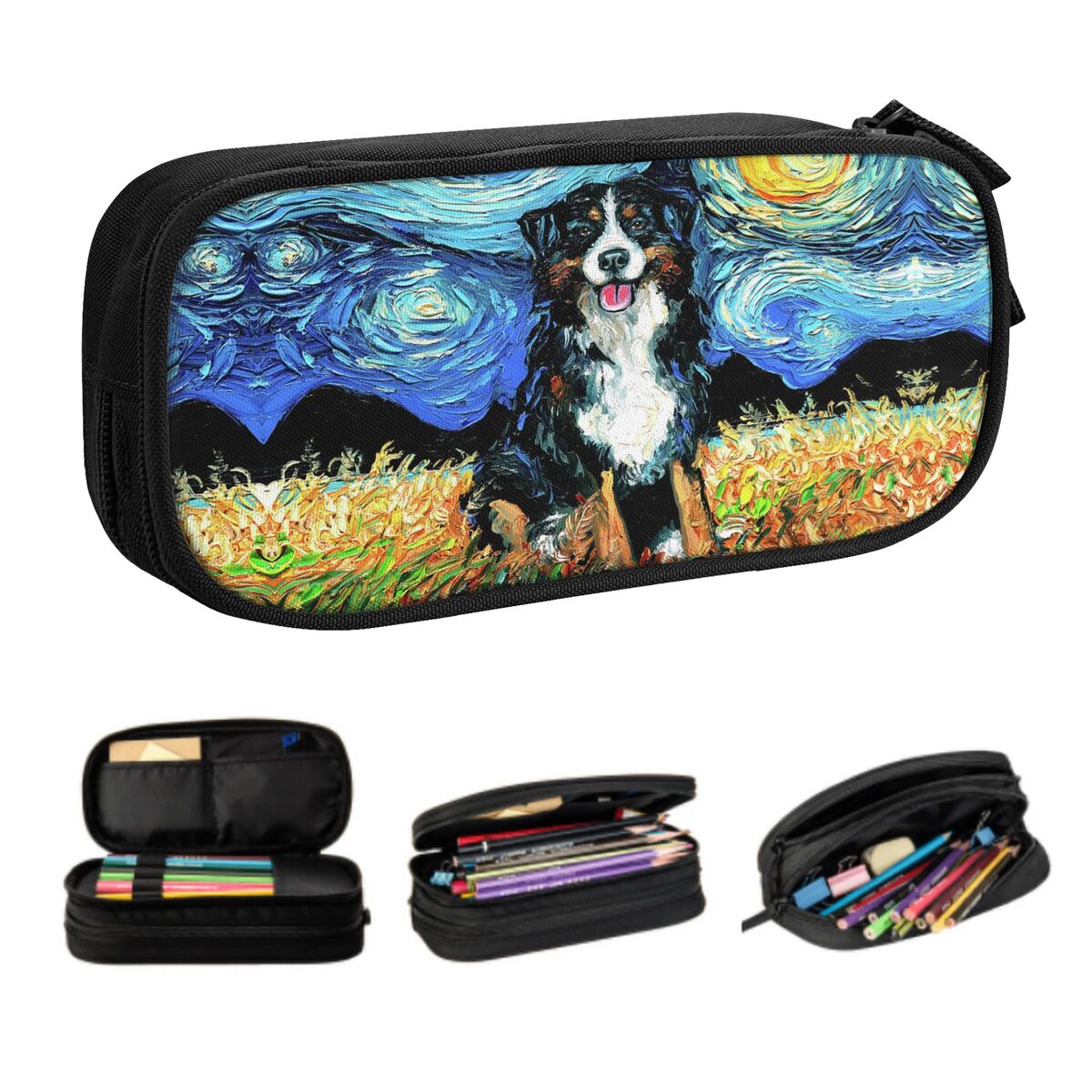Custom Starry Night Bernese Mo - مراجعة Pet X Supplies & Tack Grooming وسعره