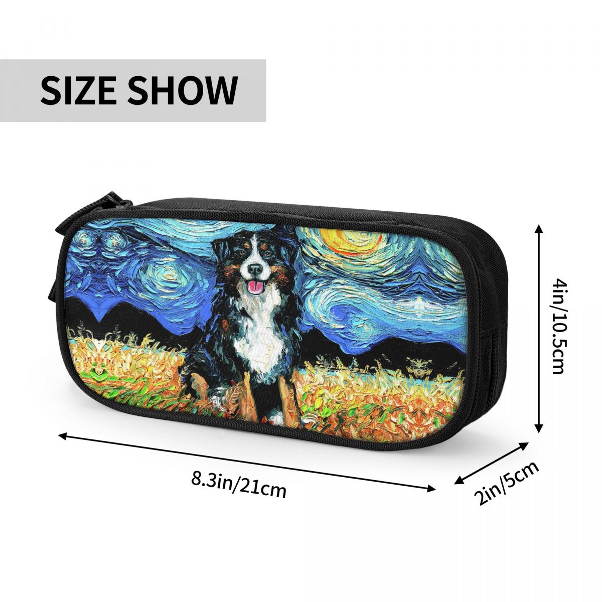 Custom Starry Night Bernese Mo - مراجعة Pet X Supplies & Tack Grooming وسعره