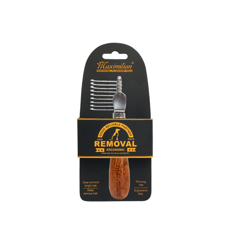 Pet Dog Comb Antique Solid Woo - مراجعة Pet X Supplies & Tack Grooming وسعره
