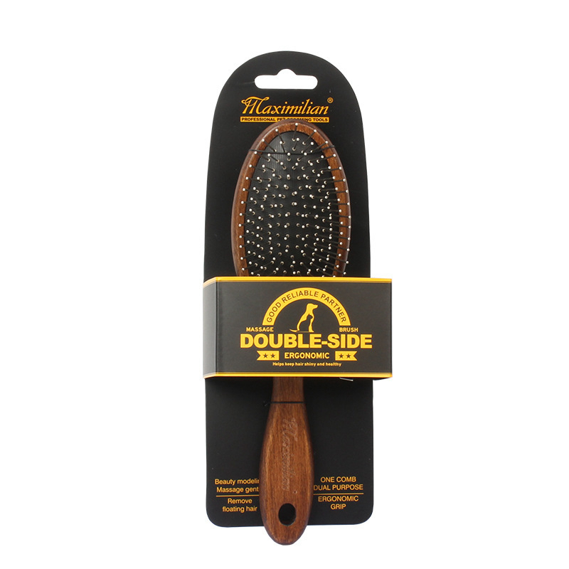 Pet Dog Comb Antique Solid Woo - مراجعة Pet X Supplies & Tack Grooming وسعره