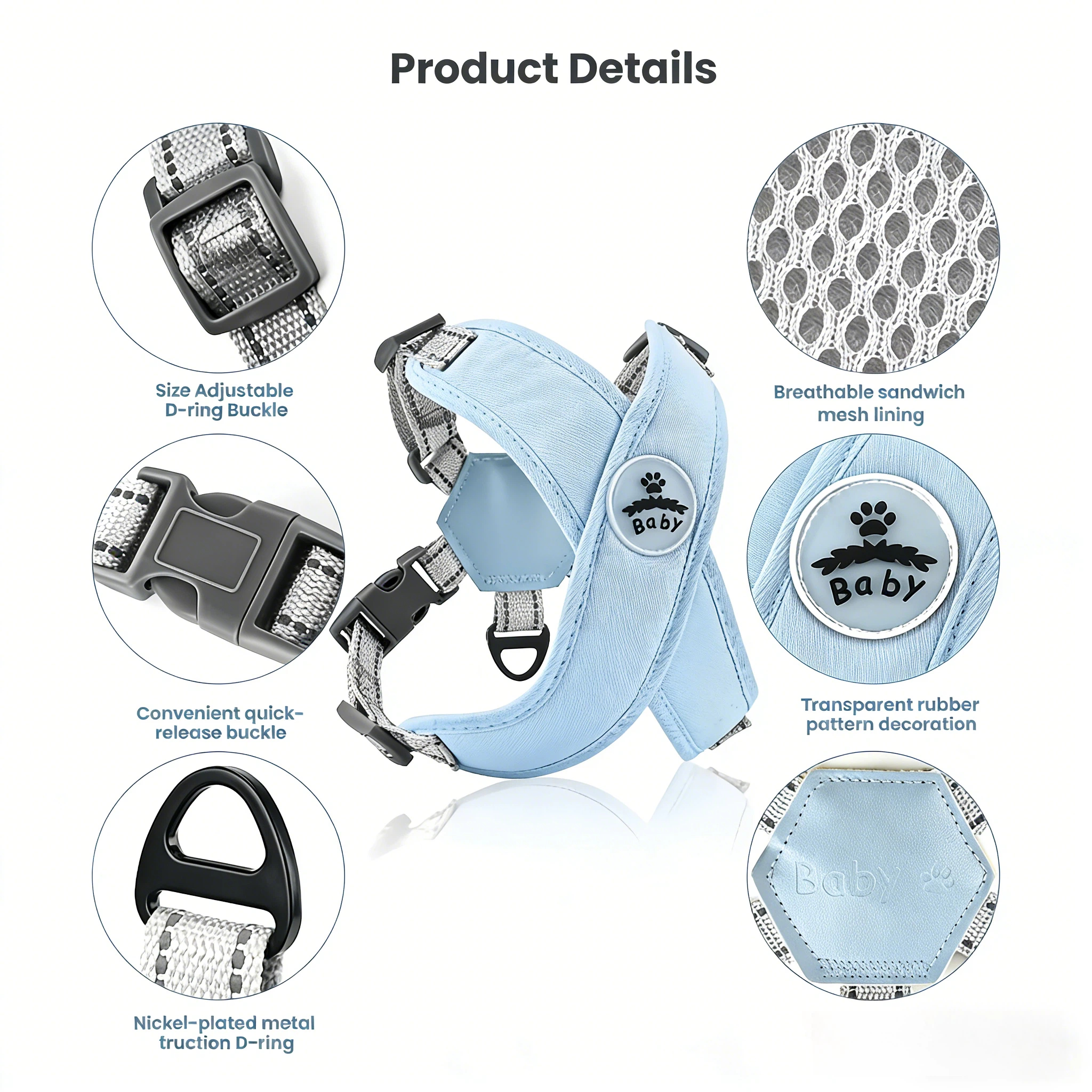 Pet Dog Harness and Leash Set  - مراجعة Pet X Supplies & Tack Grooming وسعره