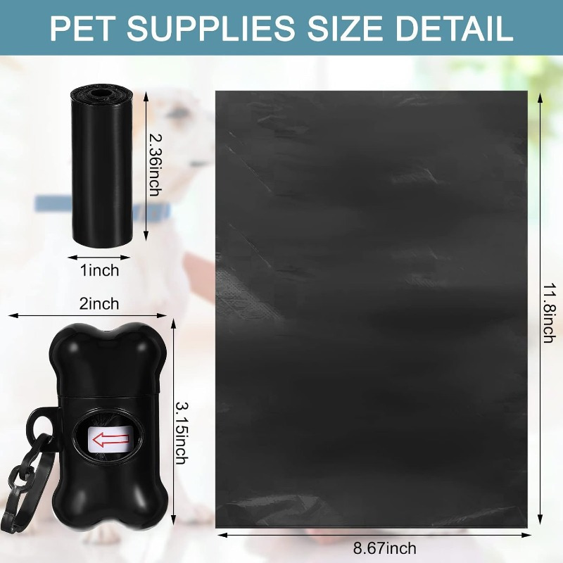 150 Count Dog Poop Bags + 1 bo - مراجعة Poop Bag Dispenser وسعره