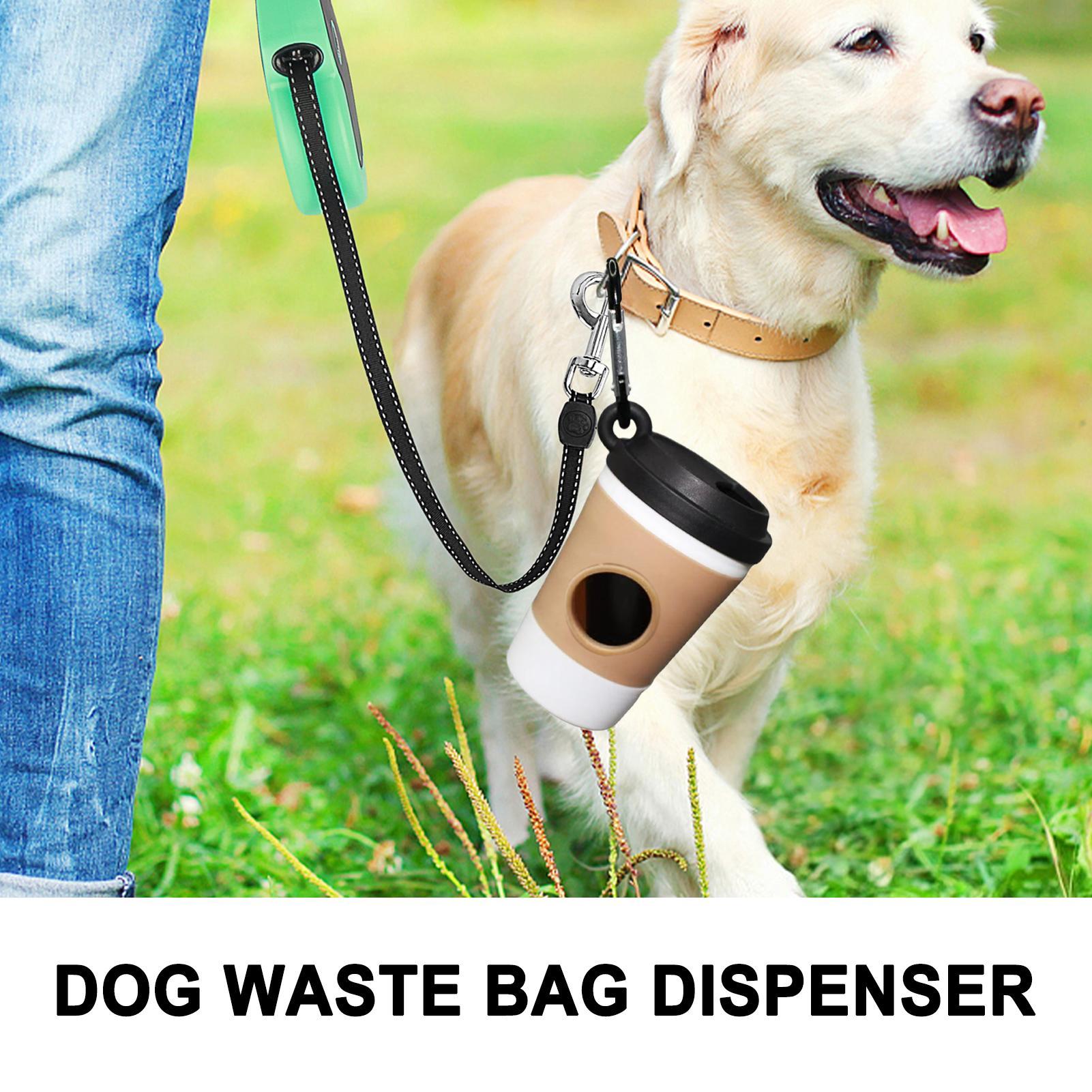 Coffee Cup Style Dog Poop Bag  - مراجعة Poop Bag Dispenser وسعره