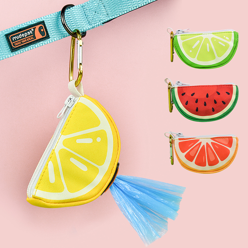 New Cute Fruit Pet Poop Bag St - مراجعة Poop Bag Dispenser وسعره